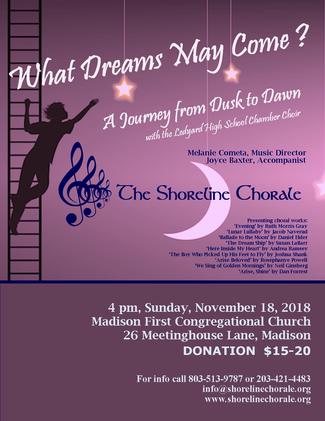 Fall 2018
; Concert poster